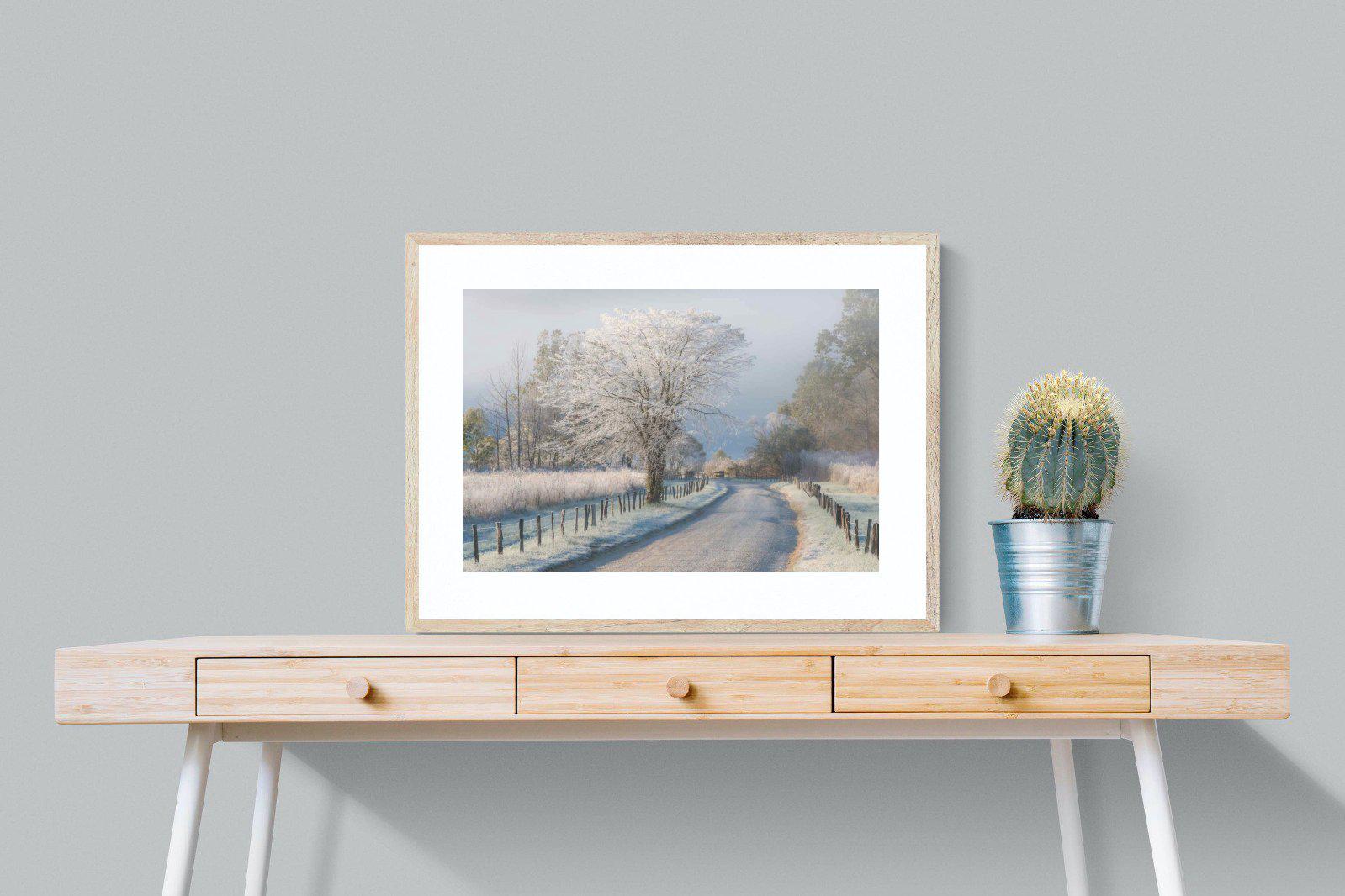 Frosty-Wall_Art-80 x 60cm-Framed Print-Wood-Pixalot