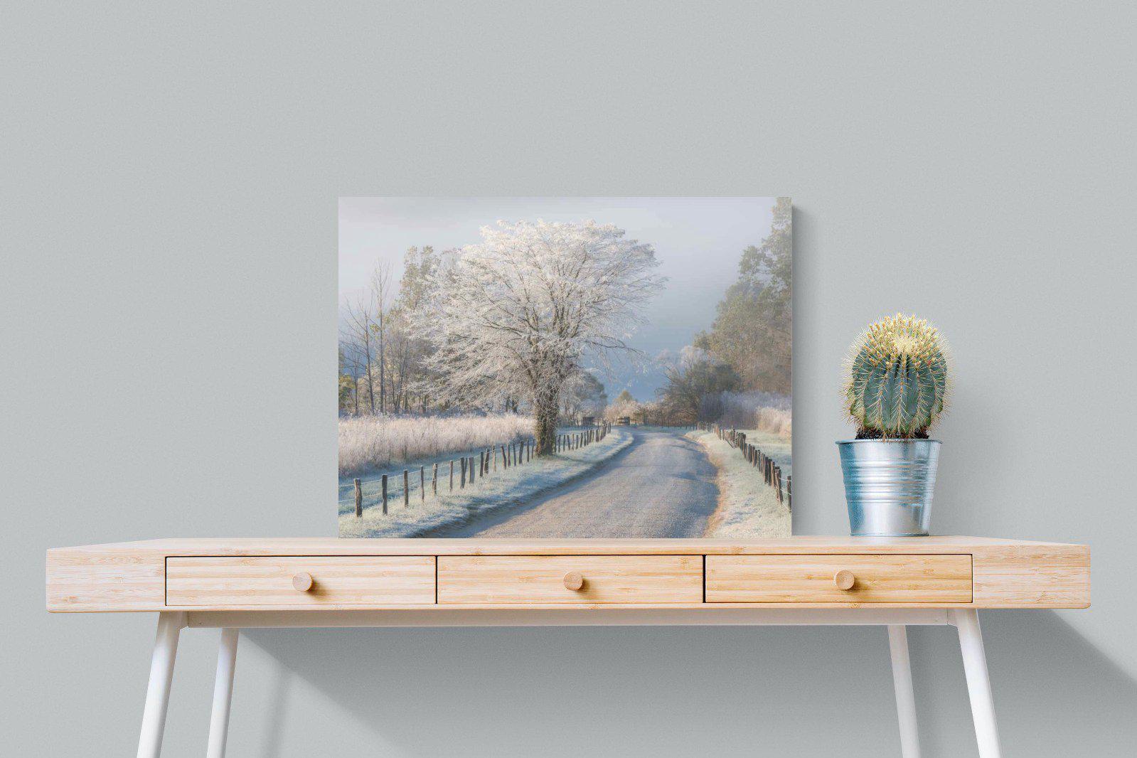 Frosty-Wall_Art-80 x 60cm-Mounted Canvas-No Frame-Pixalot