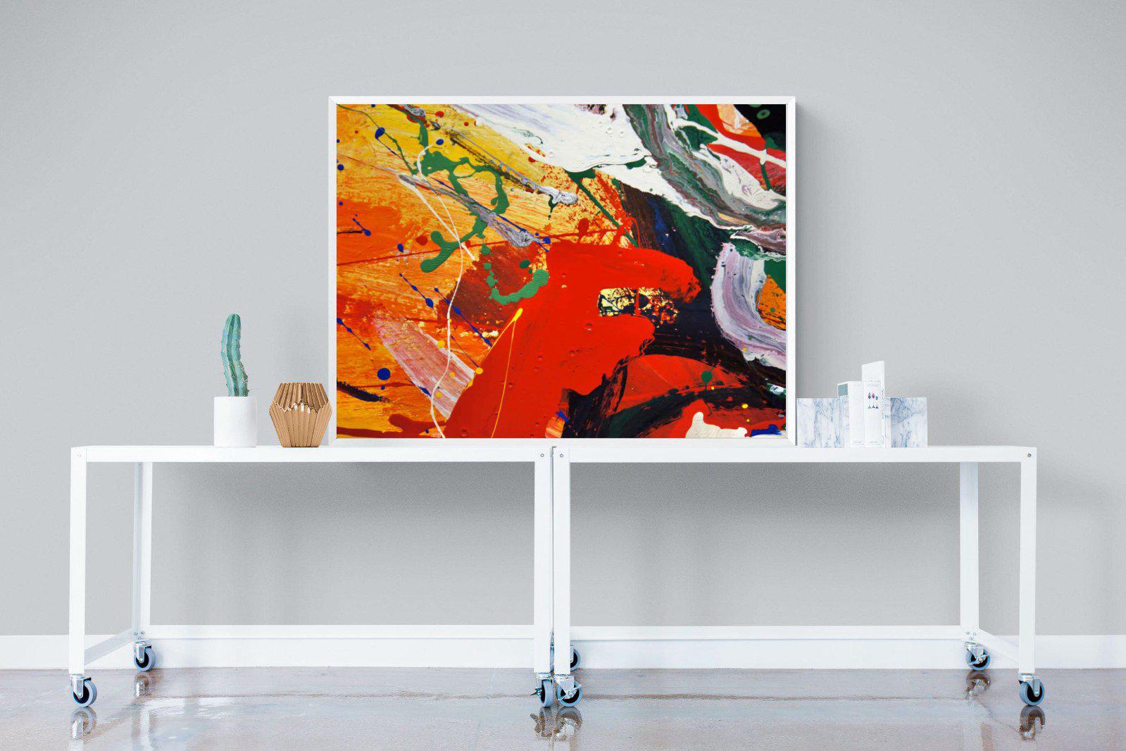 Fun in the Sun-Wall_Art-120 x 90cm-Mounted Canvas-White-Pixalot