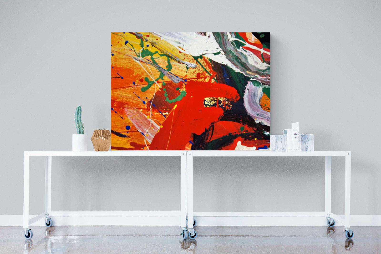 Fun in the Sun-Wall_Art-120 x 90cm-Mounted Canvas-No Frame-Pixalot