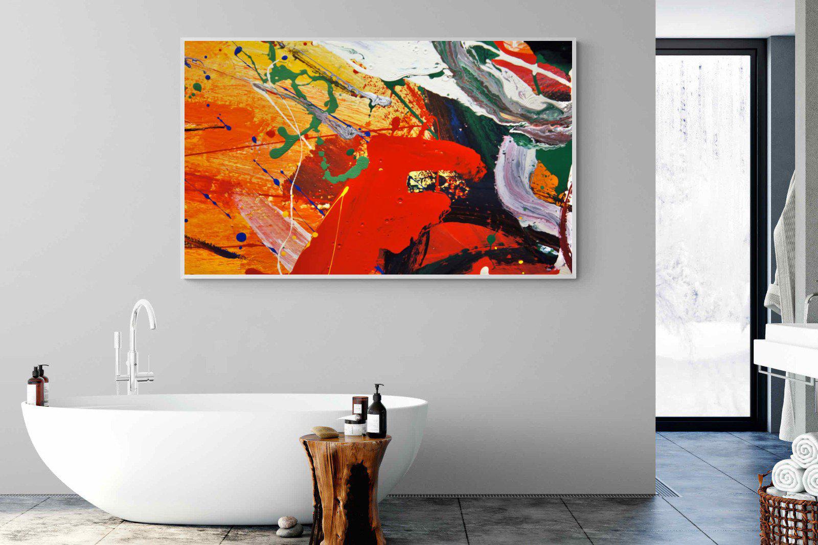 Fun in the Sun-Wall_Art-180 x 110cm-Mounted Canvas-White-Pixalot