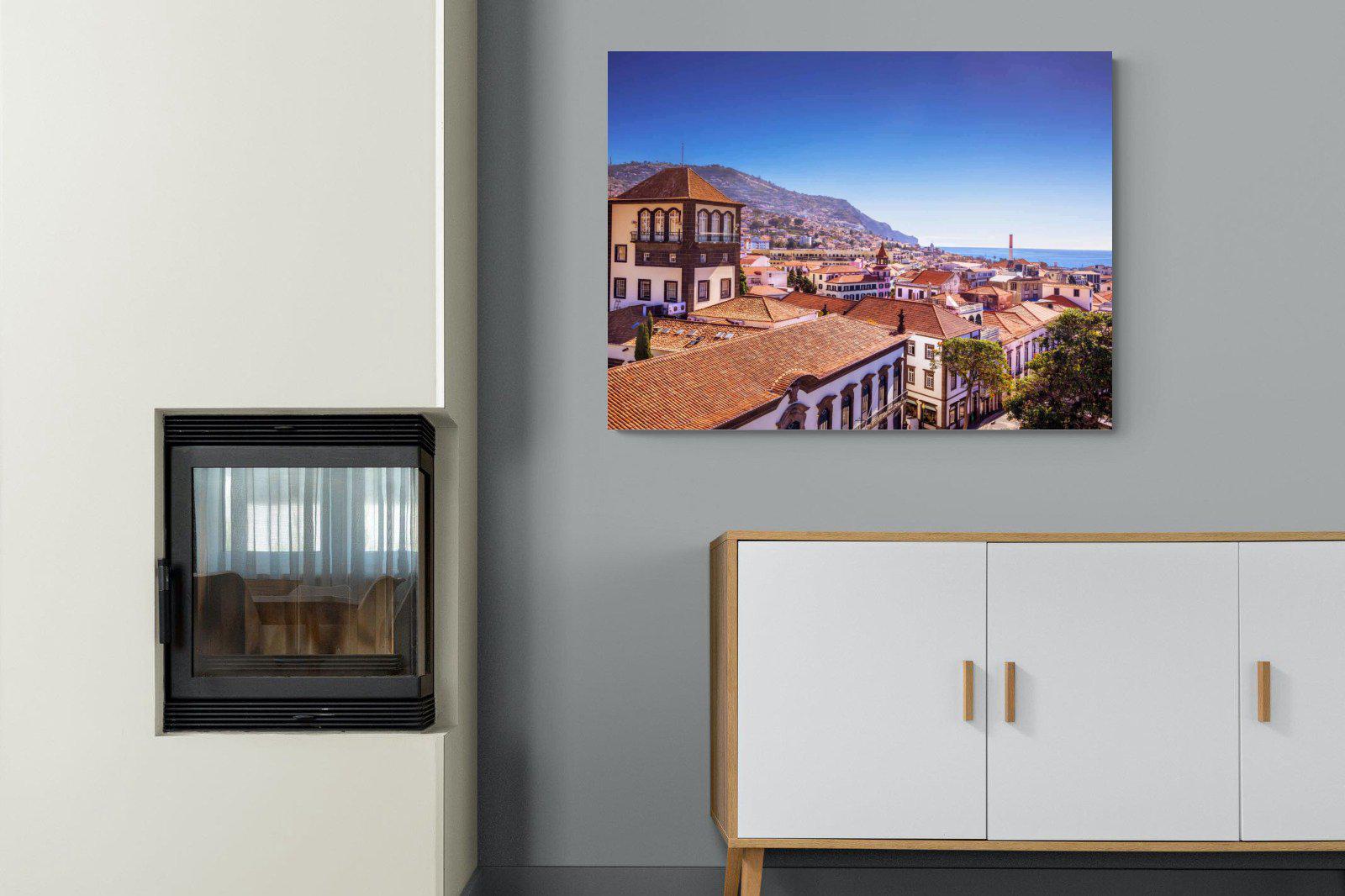 Funchal-Wall_Art-100 x 75cm-Mounted Canvas-No Frame-Pixalot