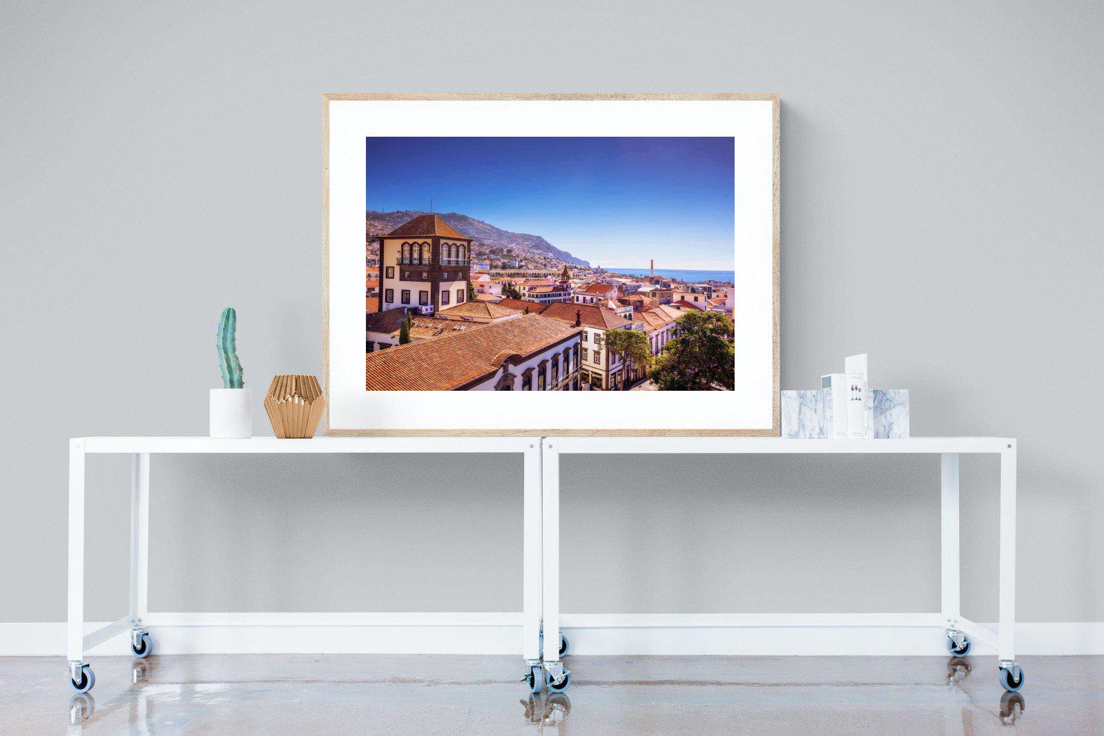 Funchal-Wall_Art-120 x 90cm-Framed Print-Wood-Pixalot