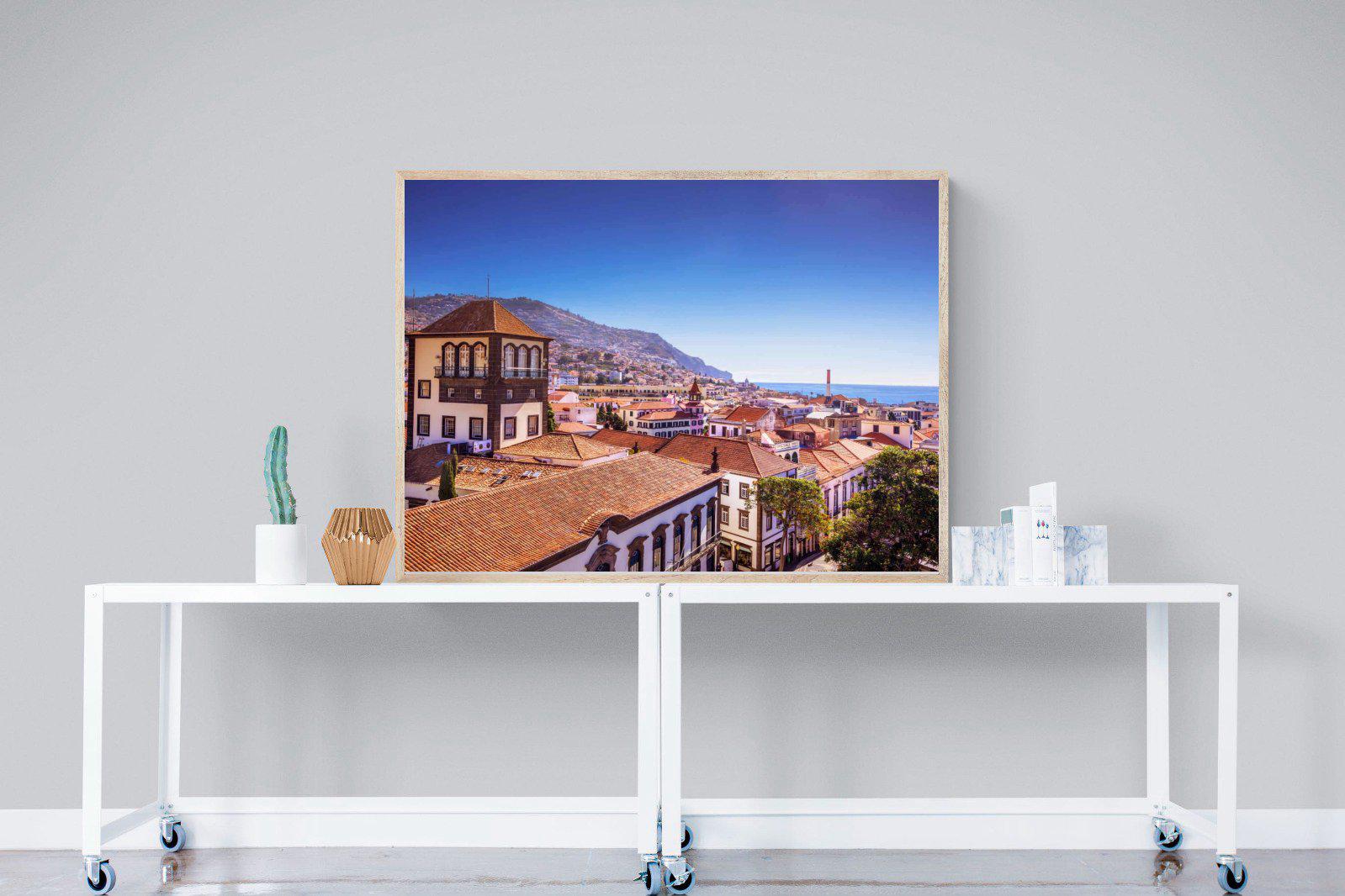 Funchal-Wall_Art-120 x 90cm-Mounted Canvas-Wood-Pixalot