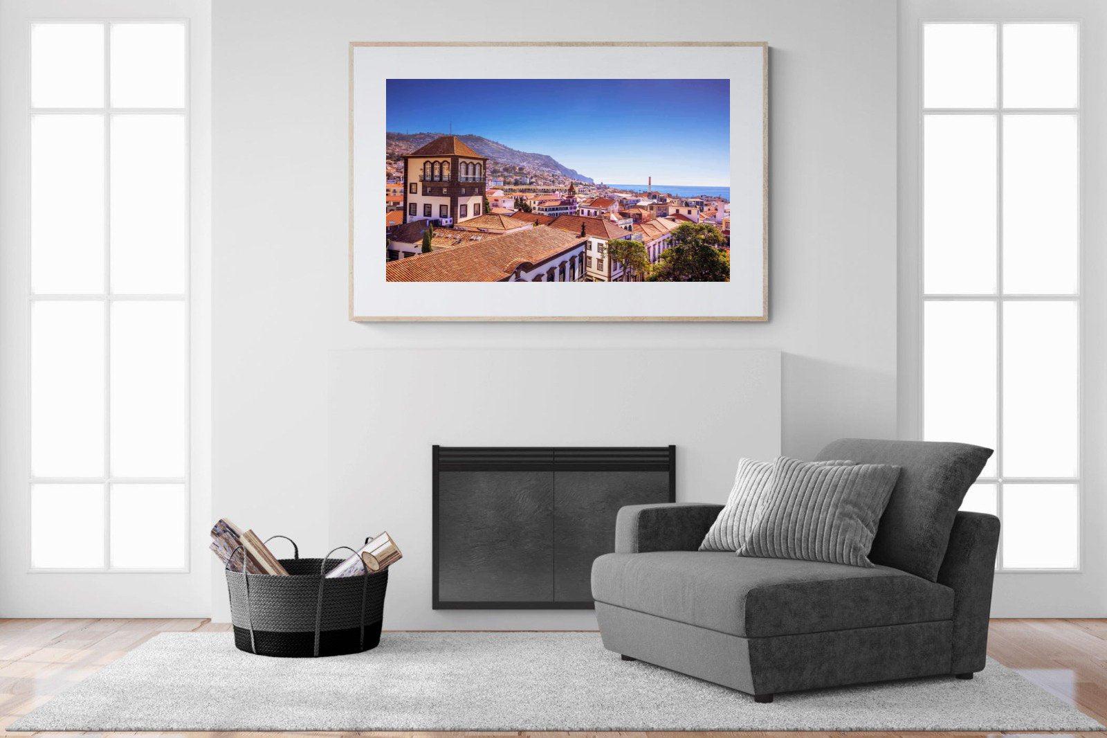 Funchal-Wall_Art-150 x 100cm-Framed Print-Wood-Pixalot
