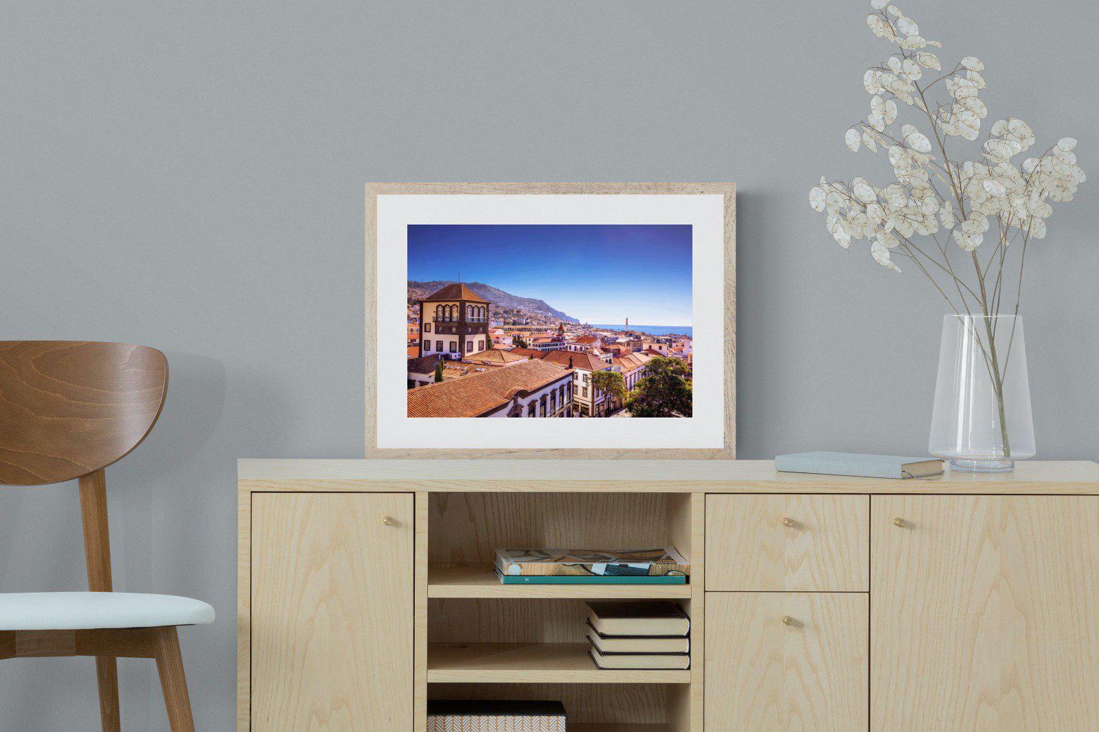 Funchal-Wall_Art-60 x 45cm-Framed Print-Wood-Pixalot