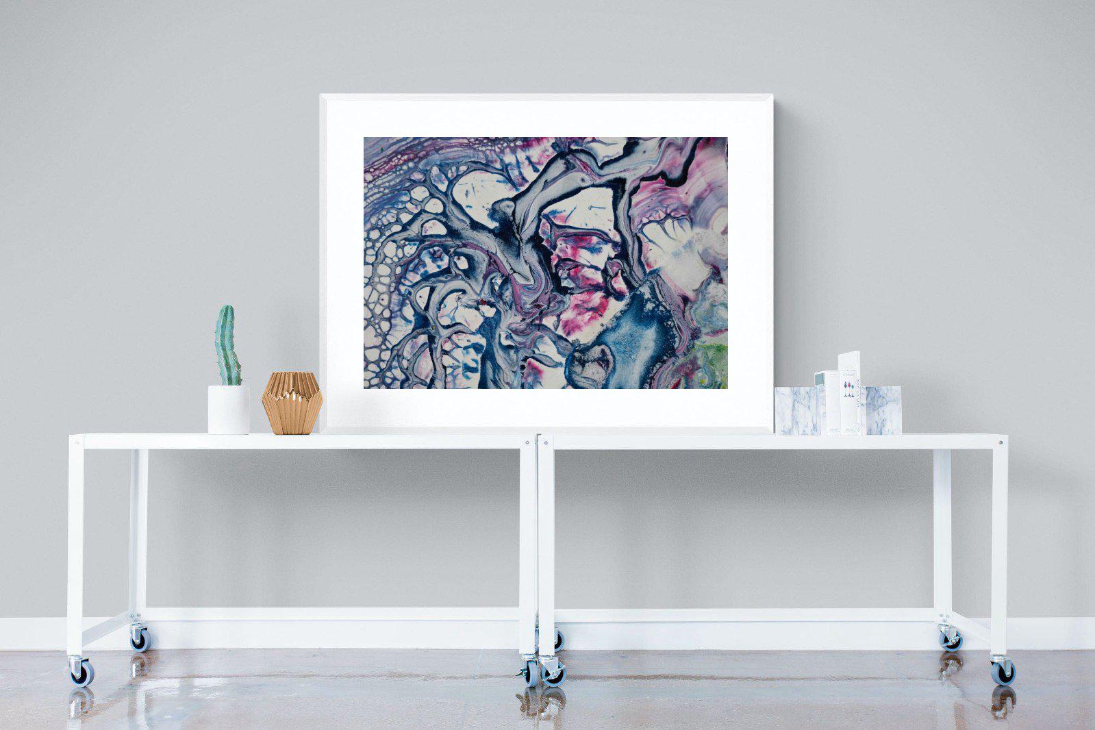 Fusion-Wall_Art-120 x 90cm-Framed Print-White-Pixalot