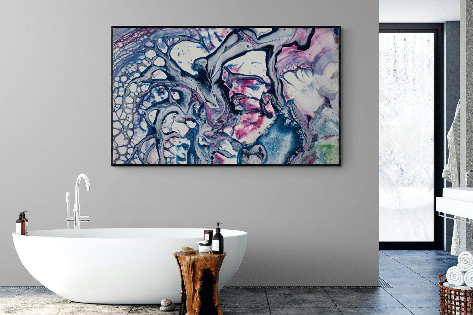 Fusion-Wall_Art-180 x 110cm-Mounted Canvas-Black-Pixalot