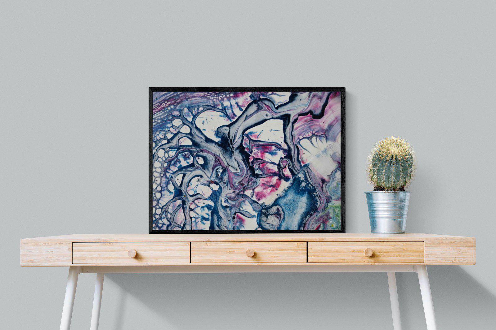 Fusion-Wall_Art-80 x 60cm-Mounted Canvas-Black-Pixalot