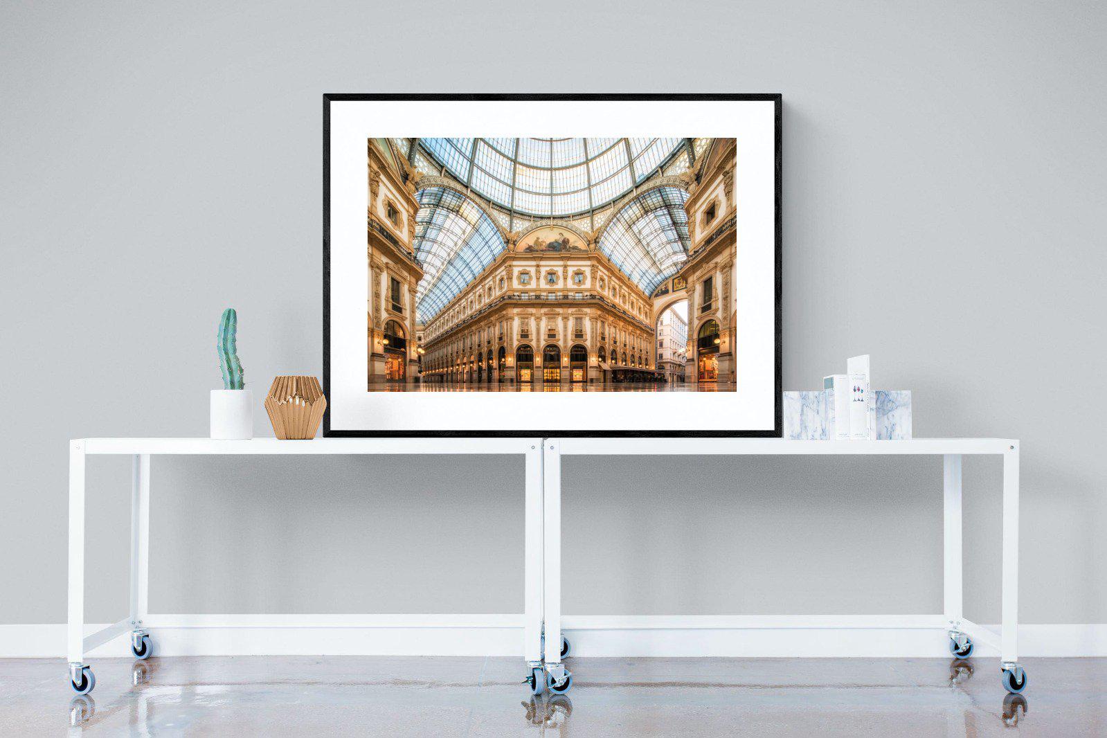 Galleria-Wall_Art-120 x 90cm-Framed Print-Black-Pixalot