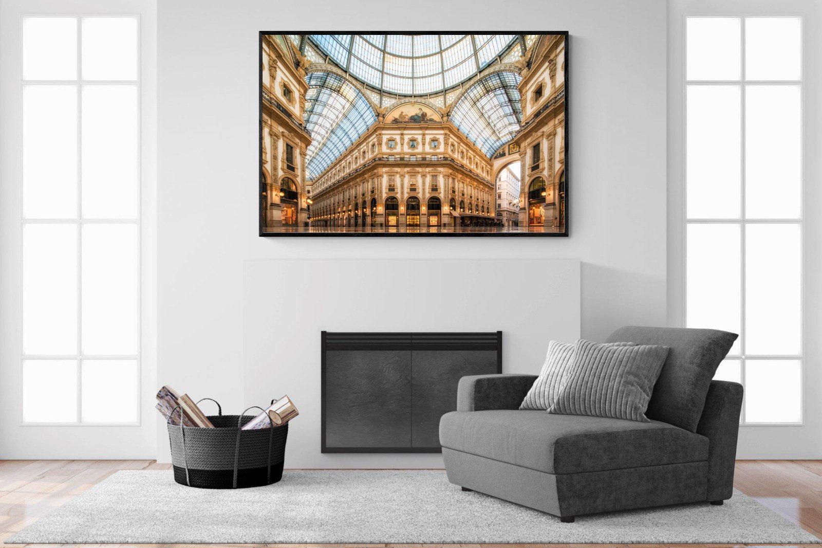 Galleria-Wall_Art-150 x 100cm-Mounted Canvas-Black-Pixalot