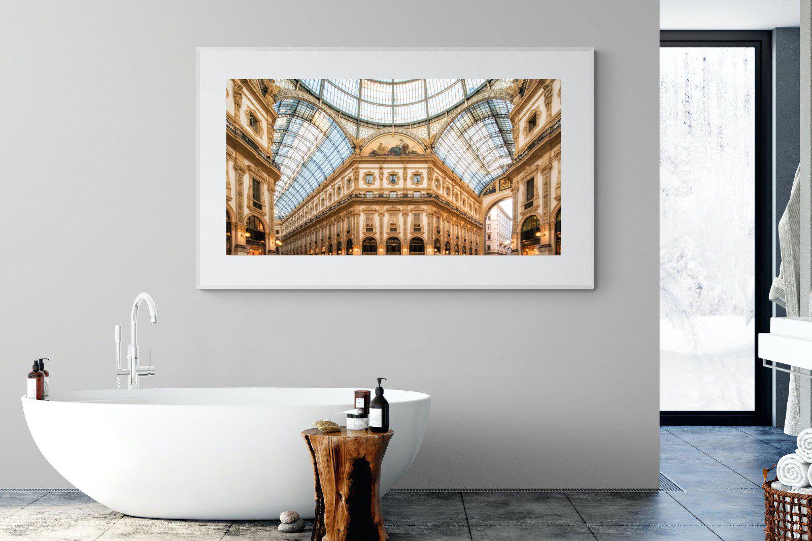 Galleria-Wall_Art-180 x 110cm-Framed Print-White-Pixalot