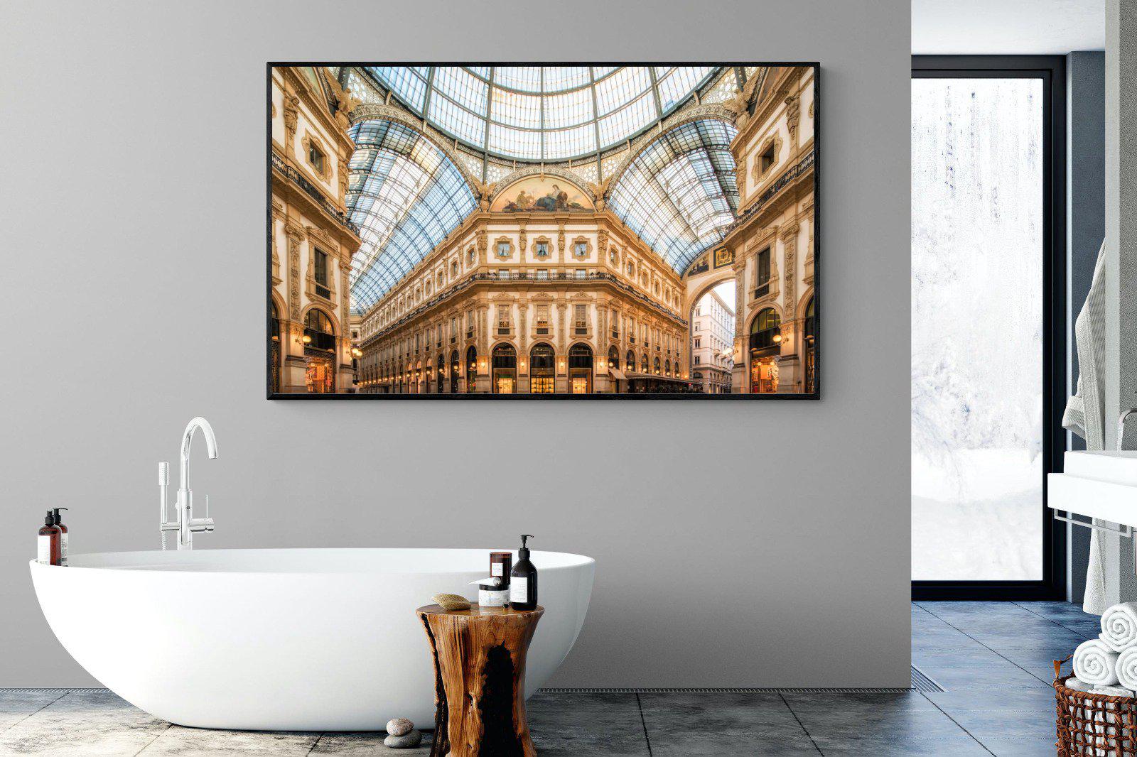 Galleria-Wall_Art-180 x 110cm-Mounted Canvas-Black-Pixalot