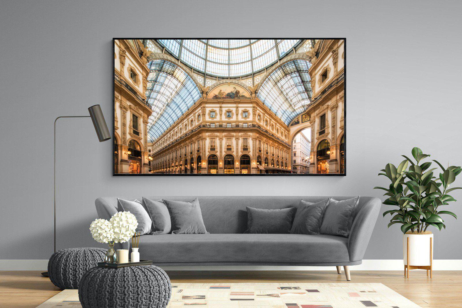 Galleria-Wall_Art-220 x 130cm-Mounted Canvas-Black-Pixalot