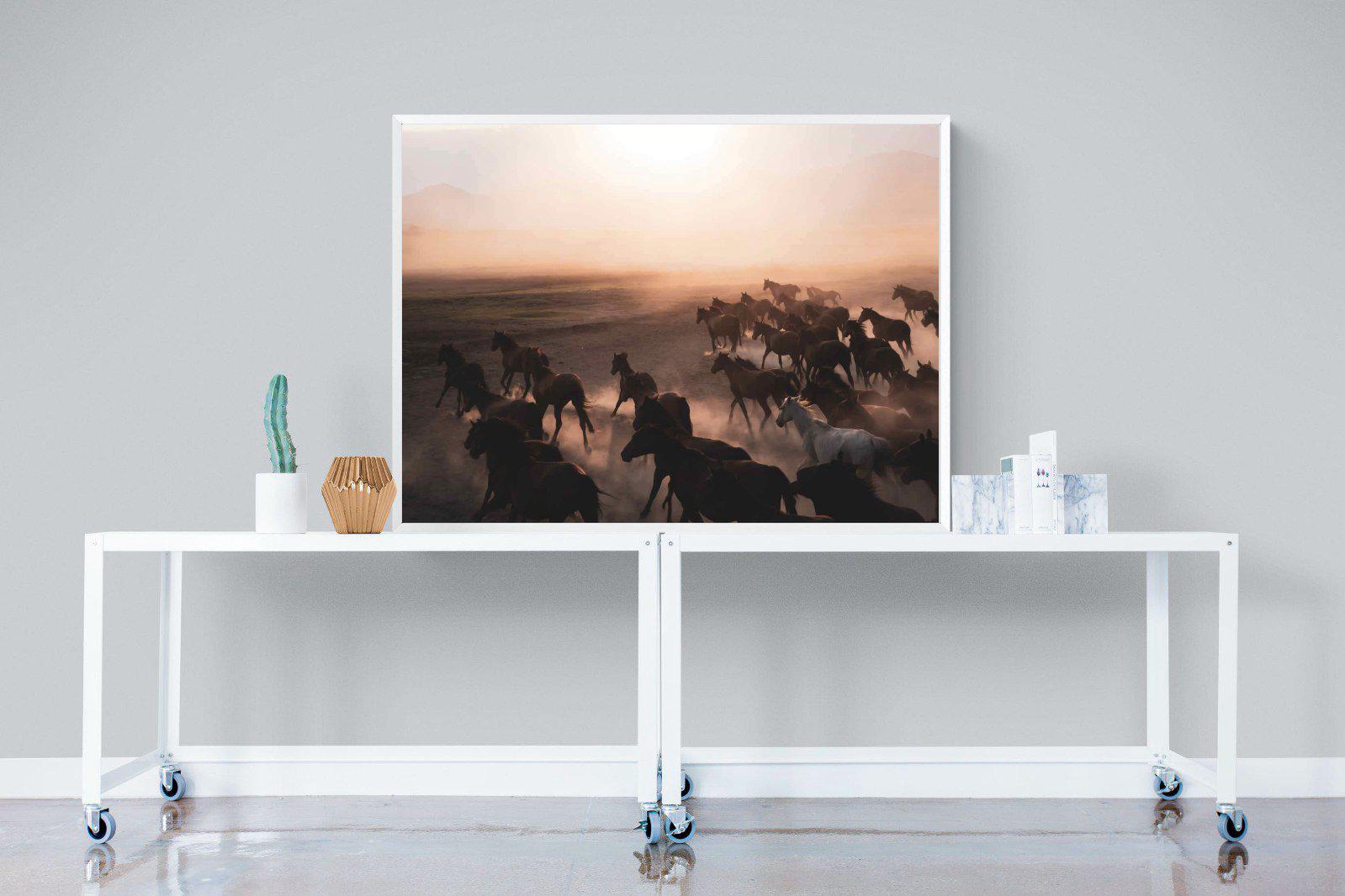 Gallop-Wall_Art-120 x 90cm-Mounted Canvas-White-Pixalot