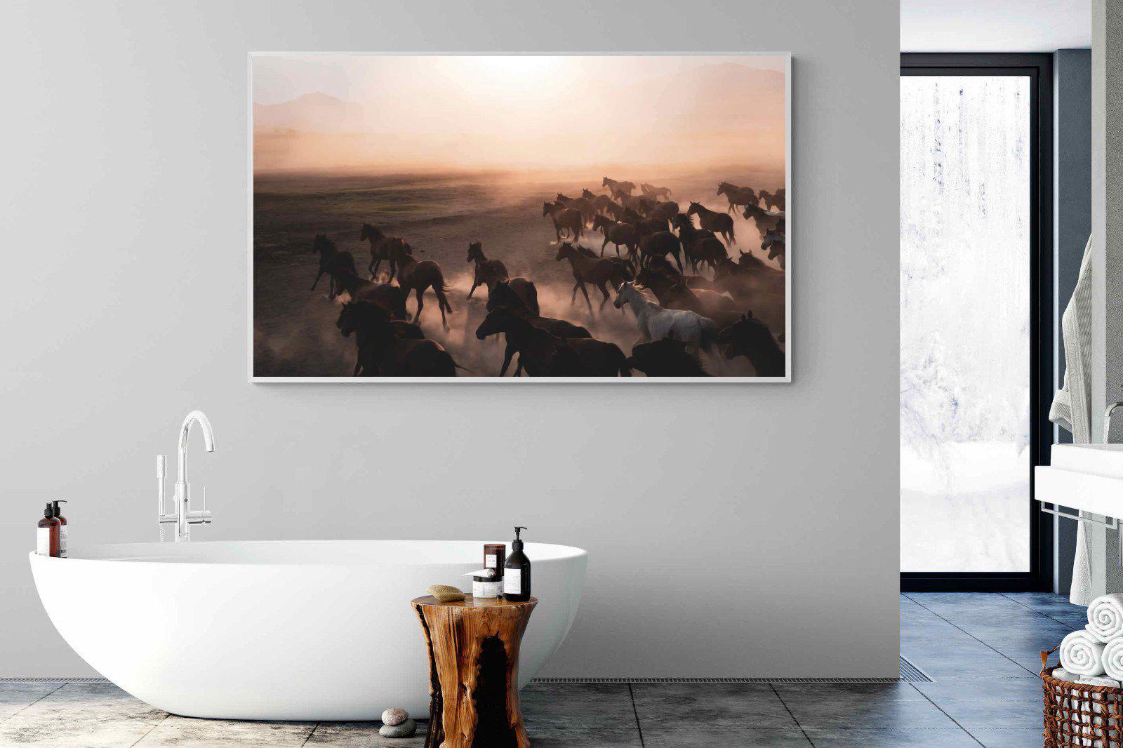 Gallop-Wall_Art-180 x 110cm-Mounted Canvas-White-Pixalot