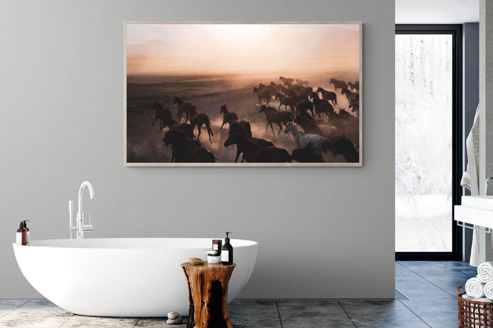 Gallop-Wall_Art-180 x 110cm-Mounted Canvas-Wood-Pixalot