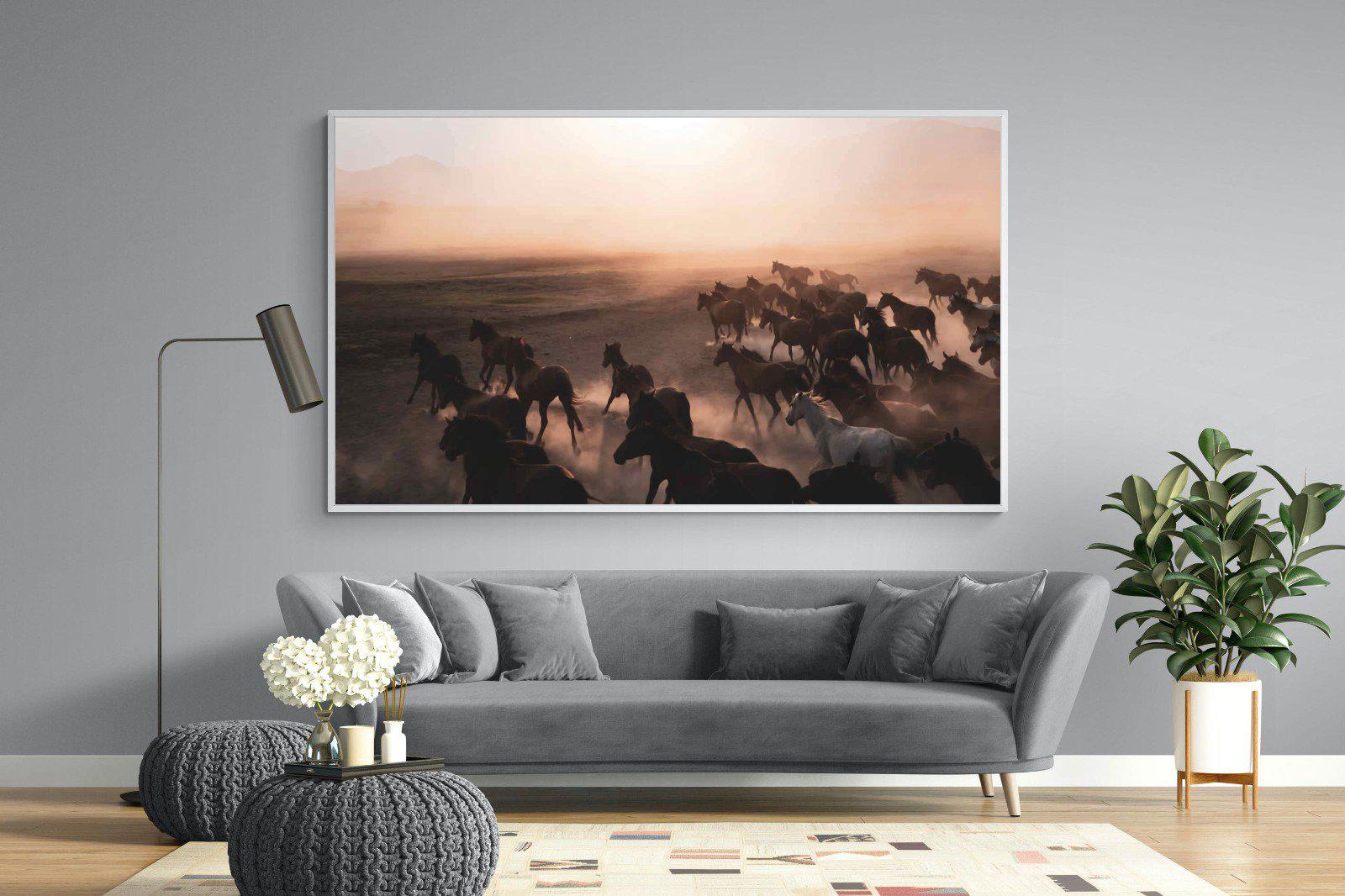 Gallop-Wall_Art-220 x 130cm-Mounted Canvas-White-Pixalot