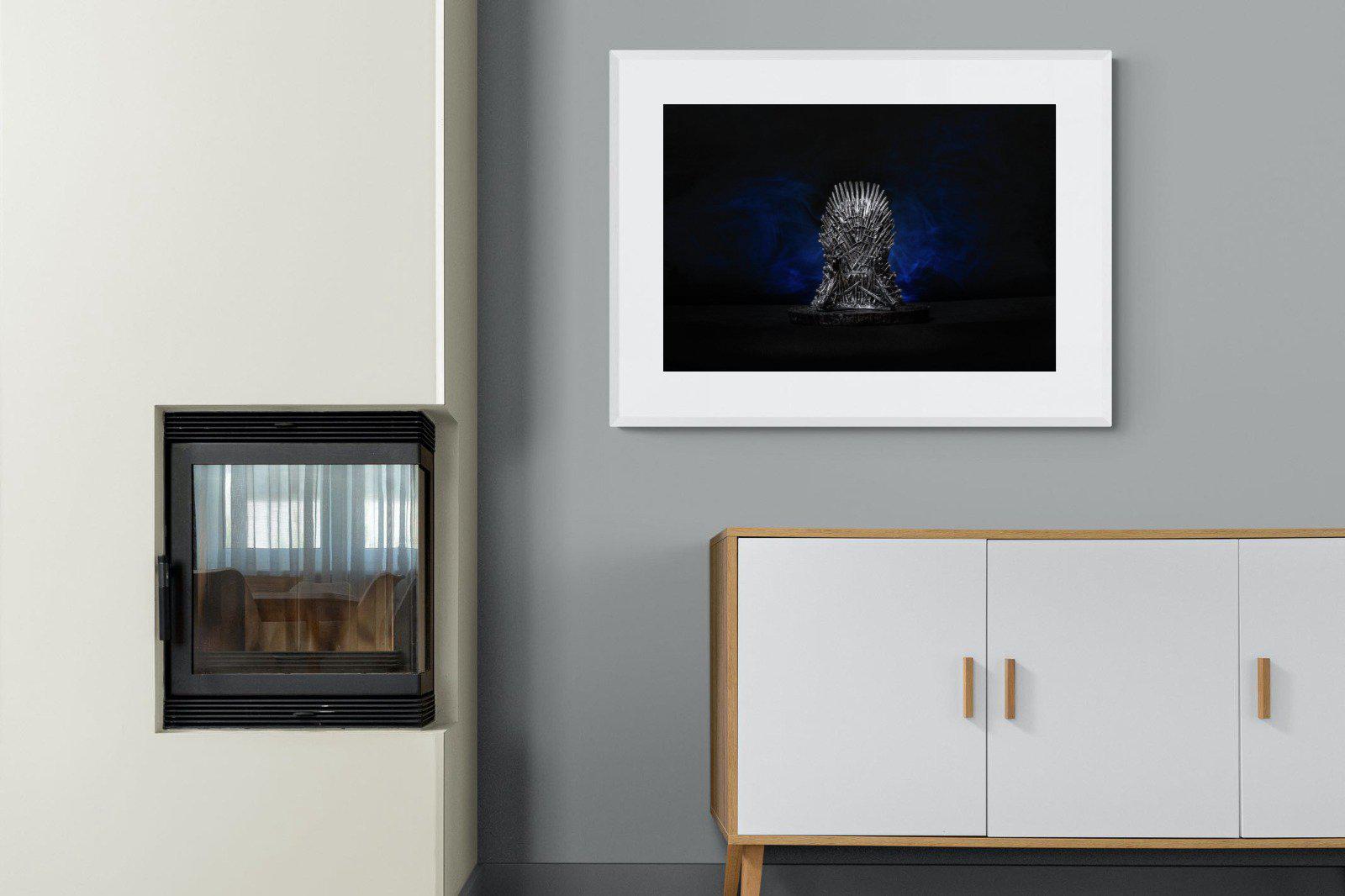Game of Thrones-Wall_Art-100 x 75cm-Framed Print-White-Pixalot