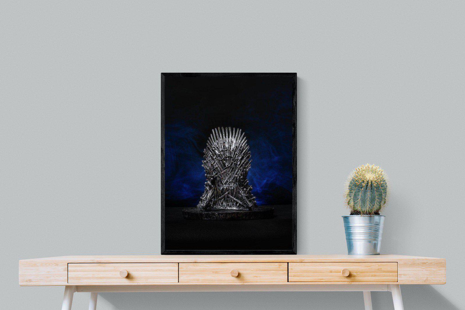 Game of Thrones-Wall_Art-60 x 80cm-Mounted Canvas-Black-Pixalot