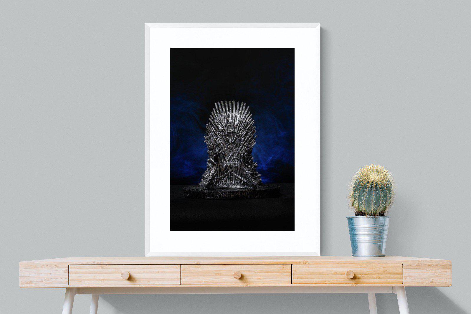 Game of Thrones-Wall_Art-75 x 100cm-Framed Print-White-Pixalot