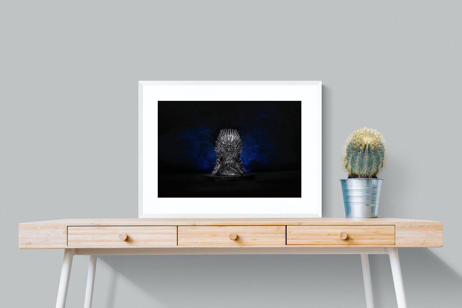 Game of Thrones-Wall_Art-80 x 60cm-Framed Print-White-Pixalot