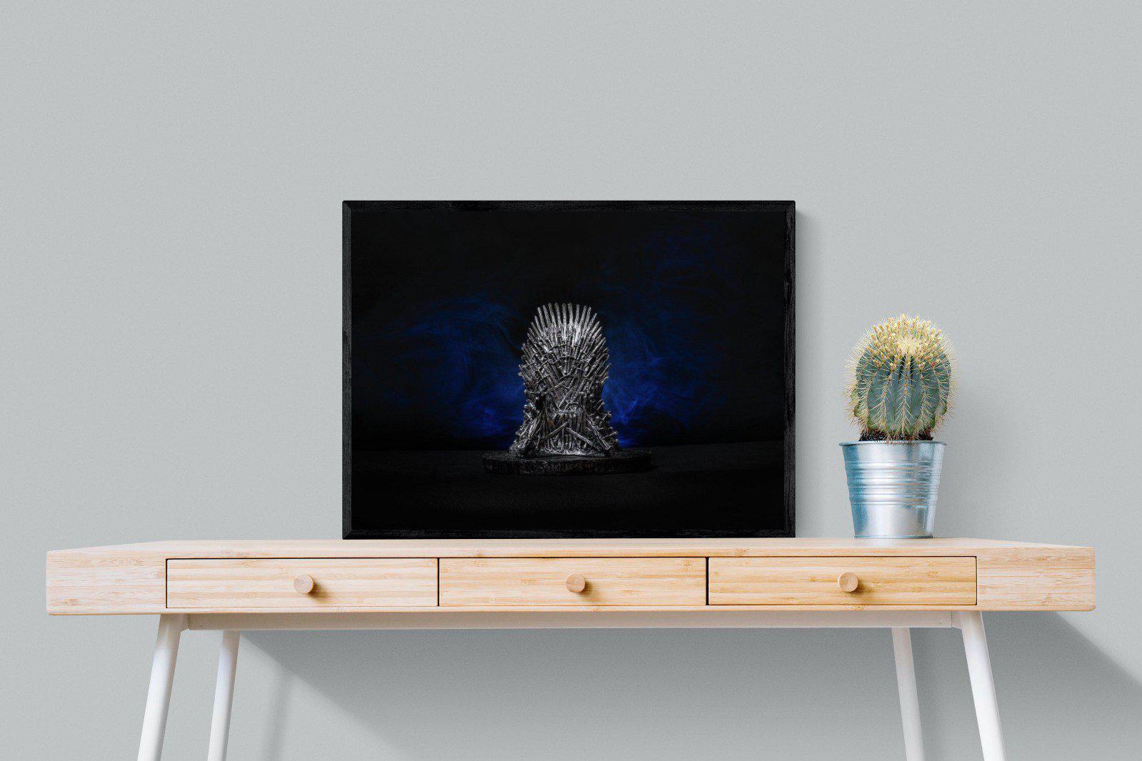 Game of Thrones-Wall_Art-80 x 60cm-Mounted Canvas-Black-Pixalot