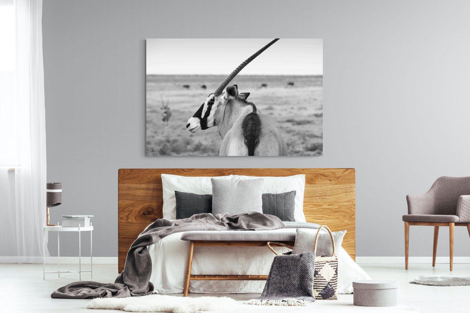 Gemsbok-Wall_Art-150 x 100cm-Mounted Canvas-No Frame-Pixalot