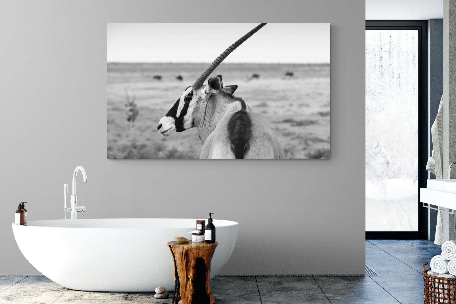 Gemsbok-Wall_Art-180 x 110cm-Mounted Canvas-No Frame-Pixalot