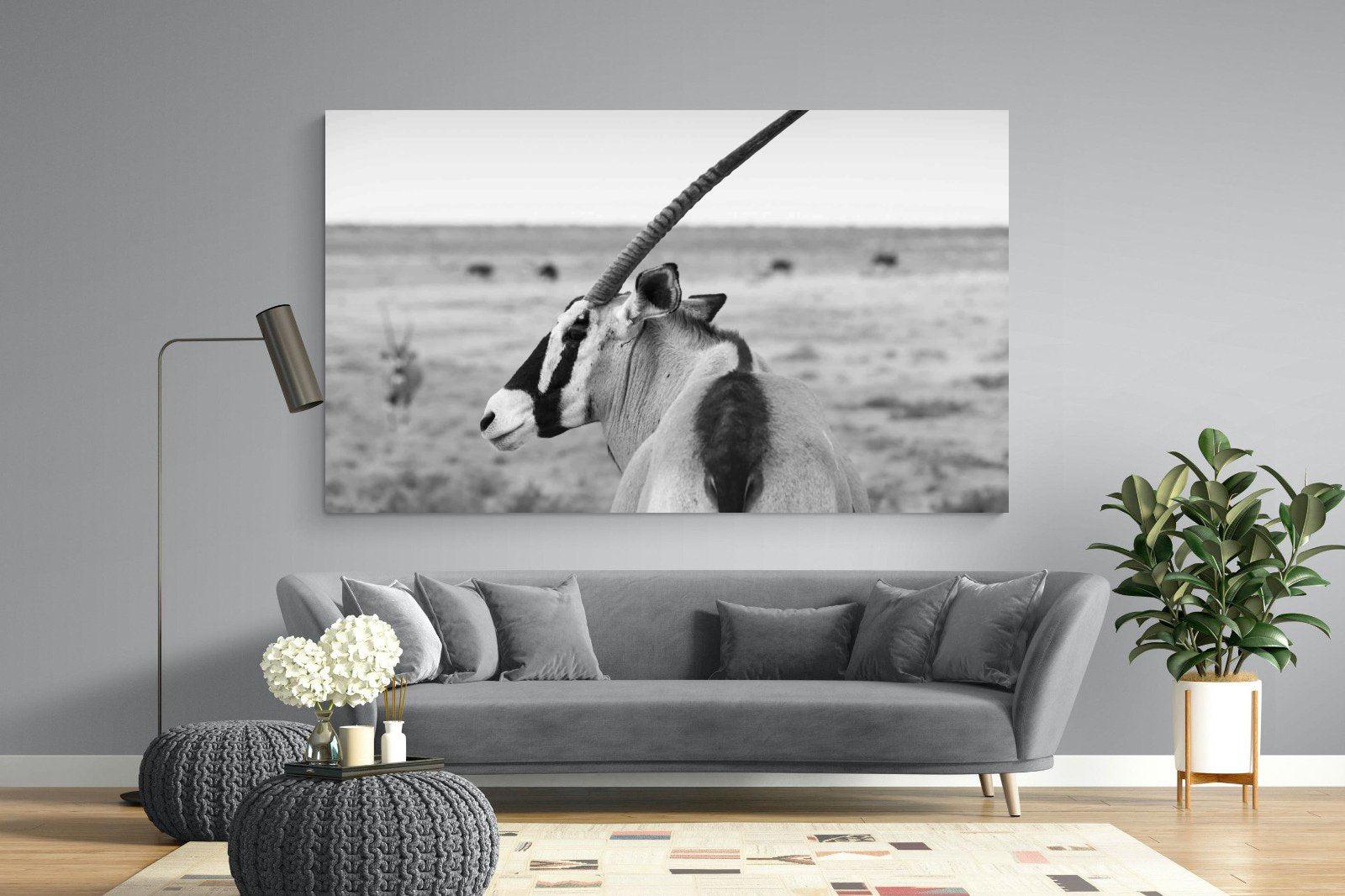 Gemsbok-Wall_Art-220 x 130cm-Mounted Canvas-No Frame-Pixalot