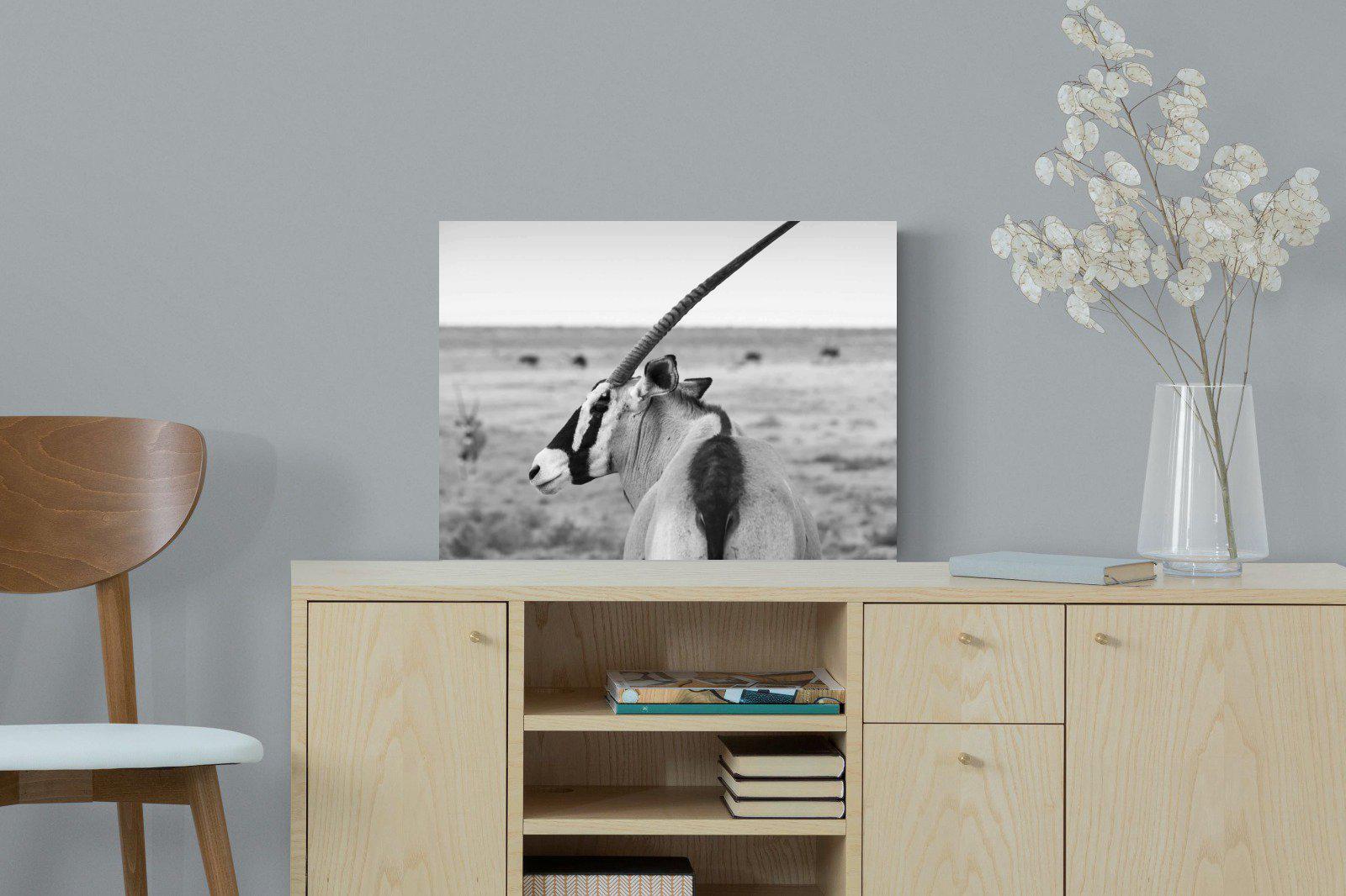 Gemsbok-Wall_Art-60 x 45cm-Mounted Canvas-No Frame-Pixalot