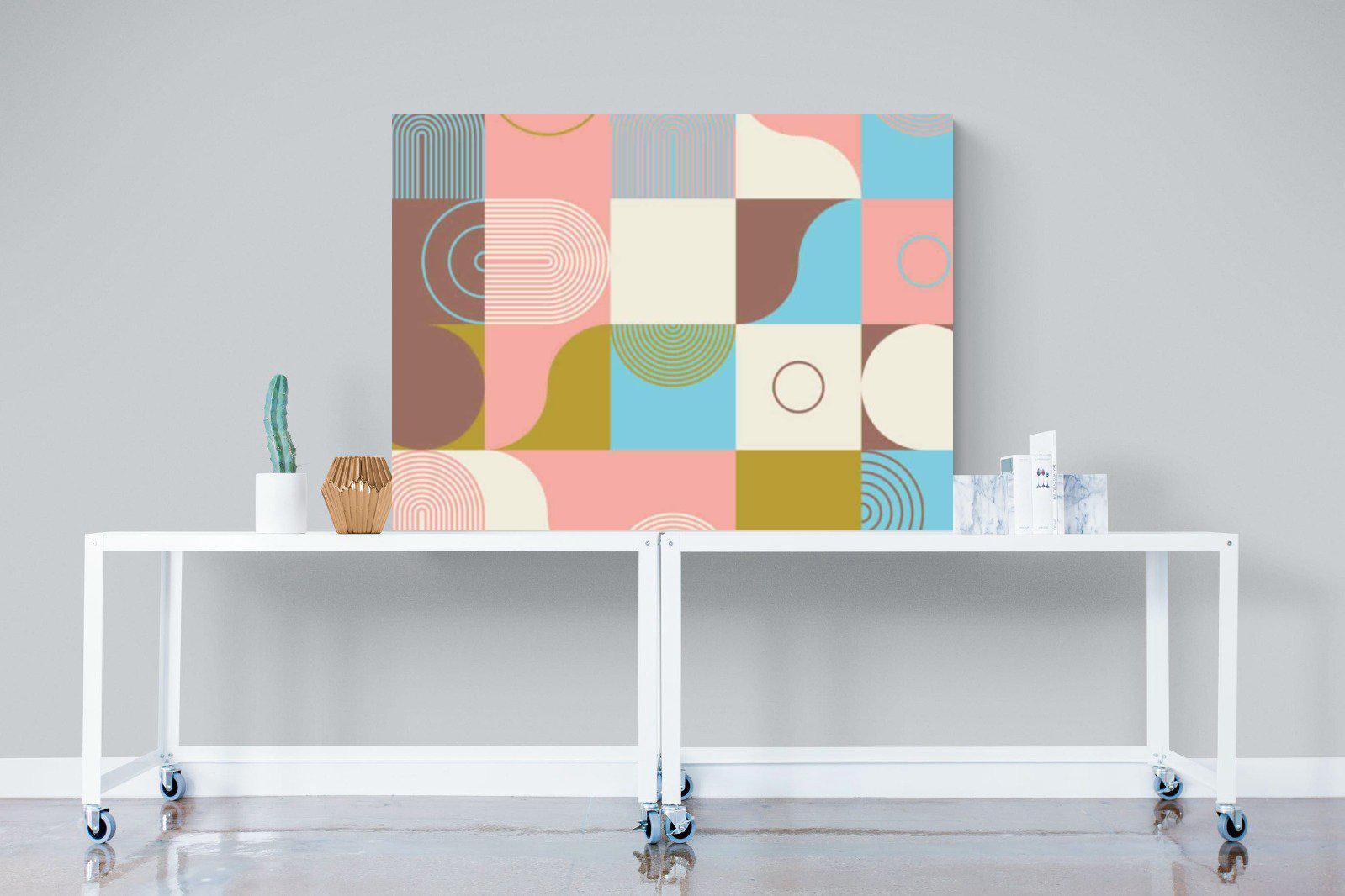 Geometric-Wall_Art-120 x 90cm-Mounted Canvas-No Frame-Pixalot