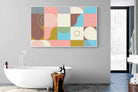Geometric-Wall_Art-180 x 110cm-Mounted Canvas-White-Pixalot