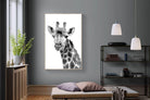 Giraffe Spa-Wall_Art-120 x 180cm-Mounted Canvas-Wood-Pixalot