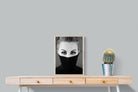 Girl in Black-Wall_Art-45 x 60cm-Mounted Canvas-Wood-Pixalot