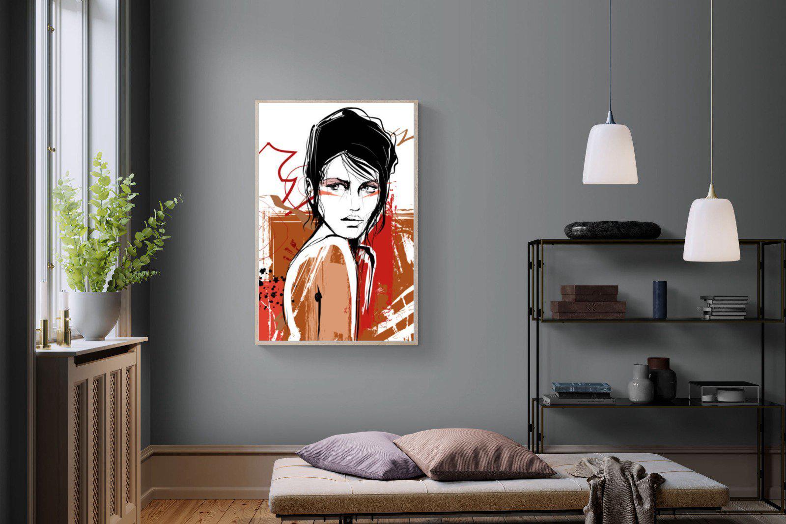 Glance-Wall_Art-100 x 150cm-Mounted Canvas-Wood-Pixalot
