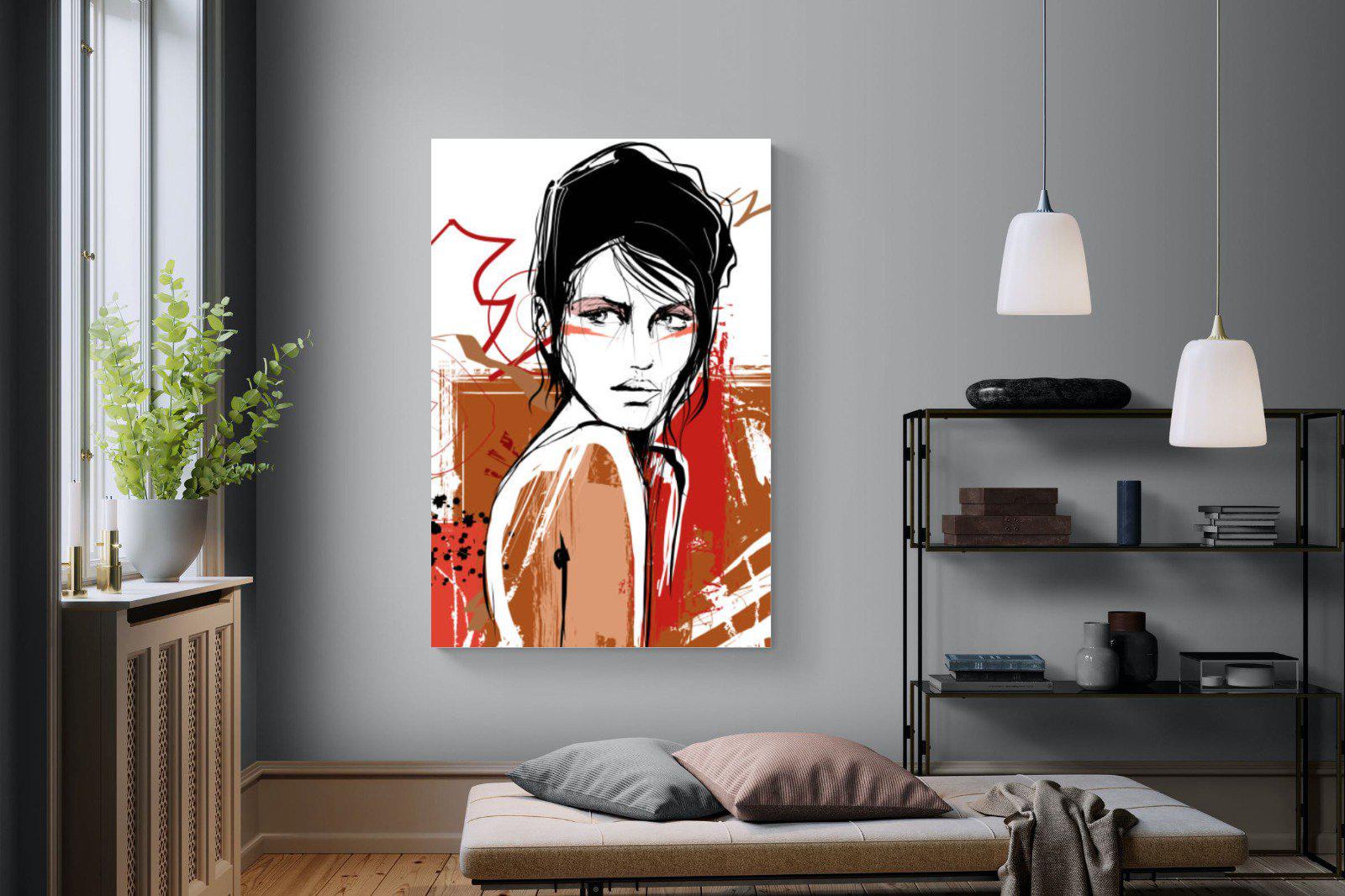 Glance-Wall_Art-120 x 180cm-Mounted Canvas-No Frame-Pixalot