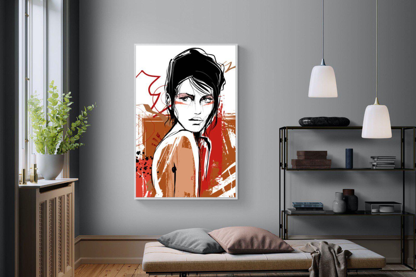 Glance-Wall_Art-120 x 180cm-Mounted Canvas-White-Pixalot