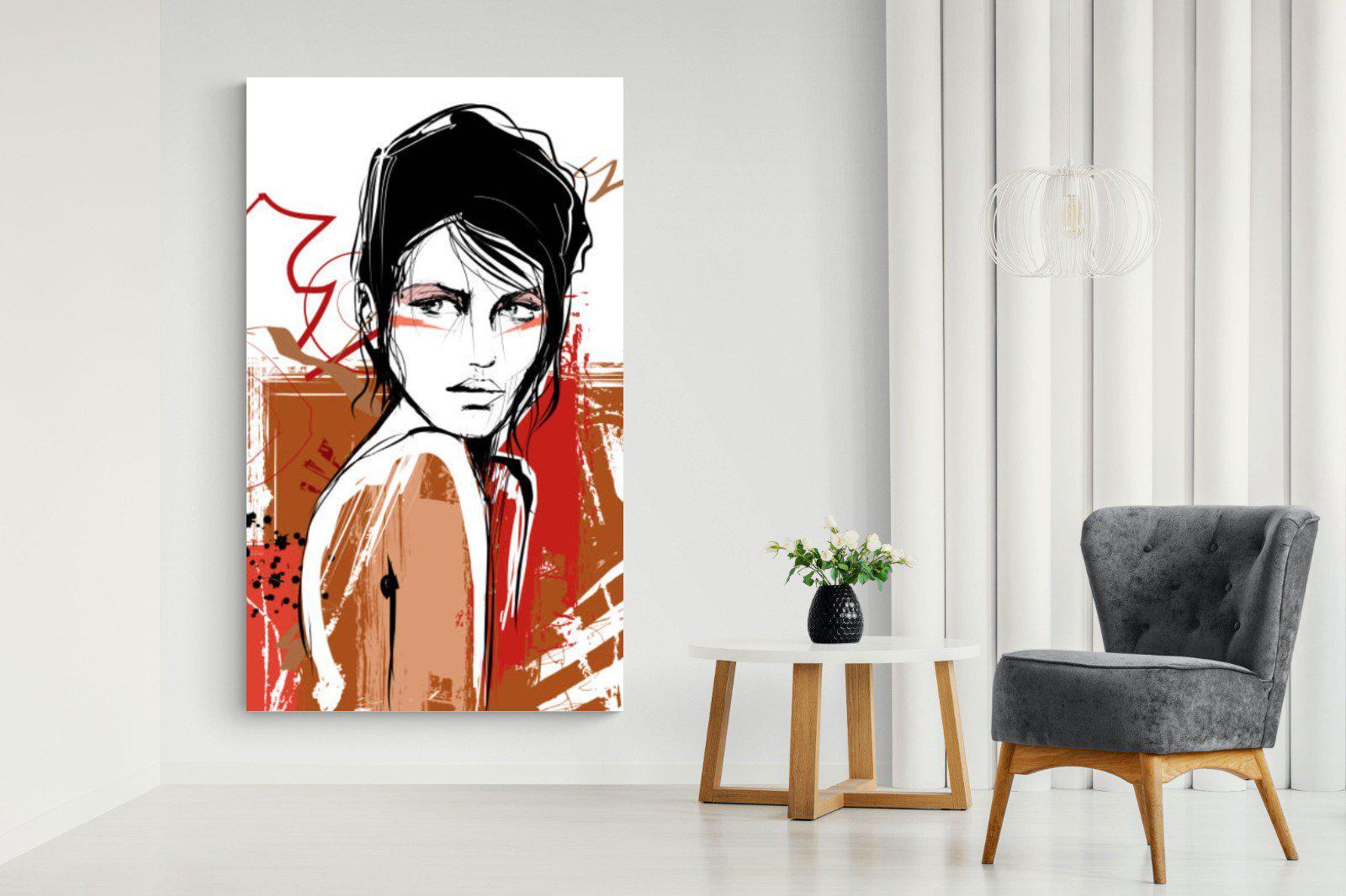 Glance-Wall_Art-130 x 220cm-Mounted Canvas-No Frame-Pixalot