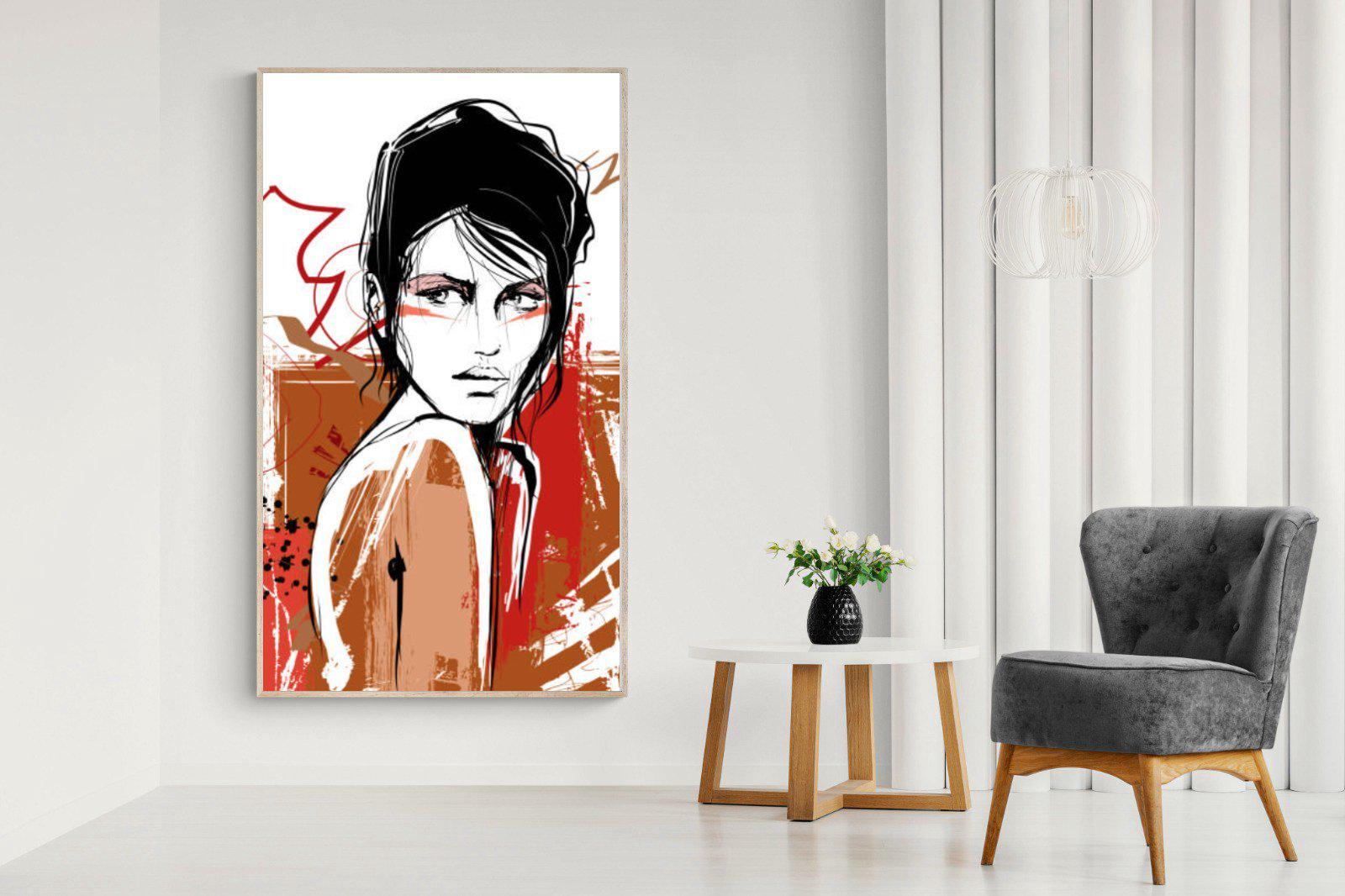 Glance-Wall_Art-130 x 220cm-Mounted Canvas-Wood-Pixalot