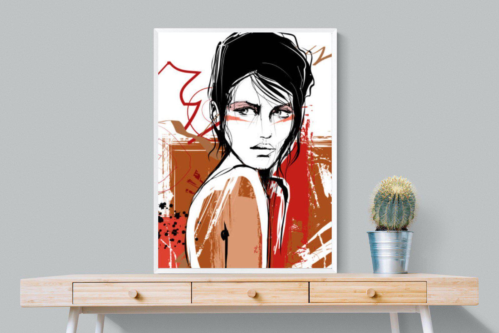 Glance-Wall_Art-75 x 100cm-Mounted Canvas-White-Pixalot