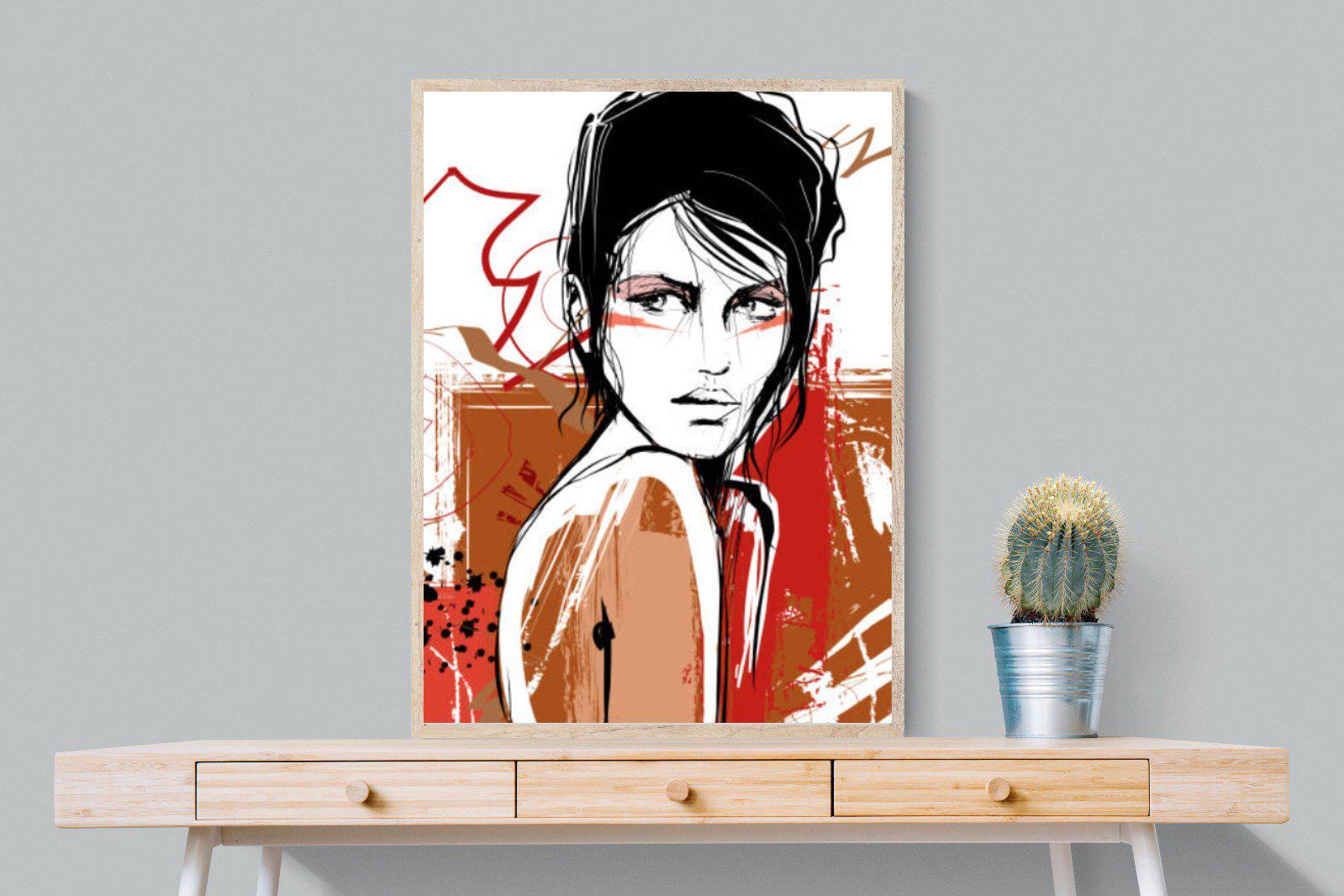 Glance-Wall_Art-75 x 100cm-Mounted Canvas-Wood-Pixalot