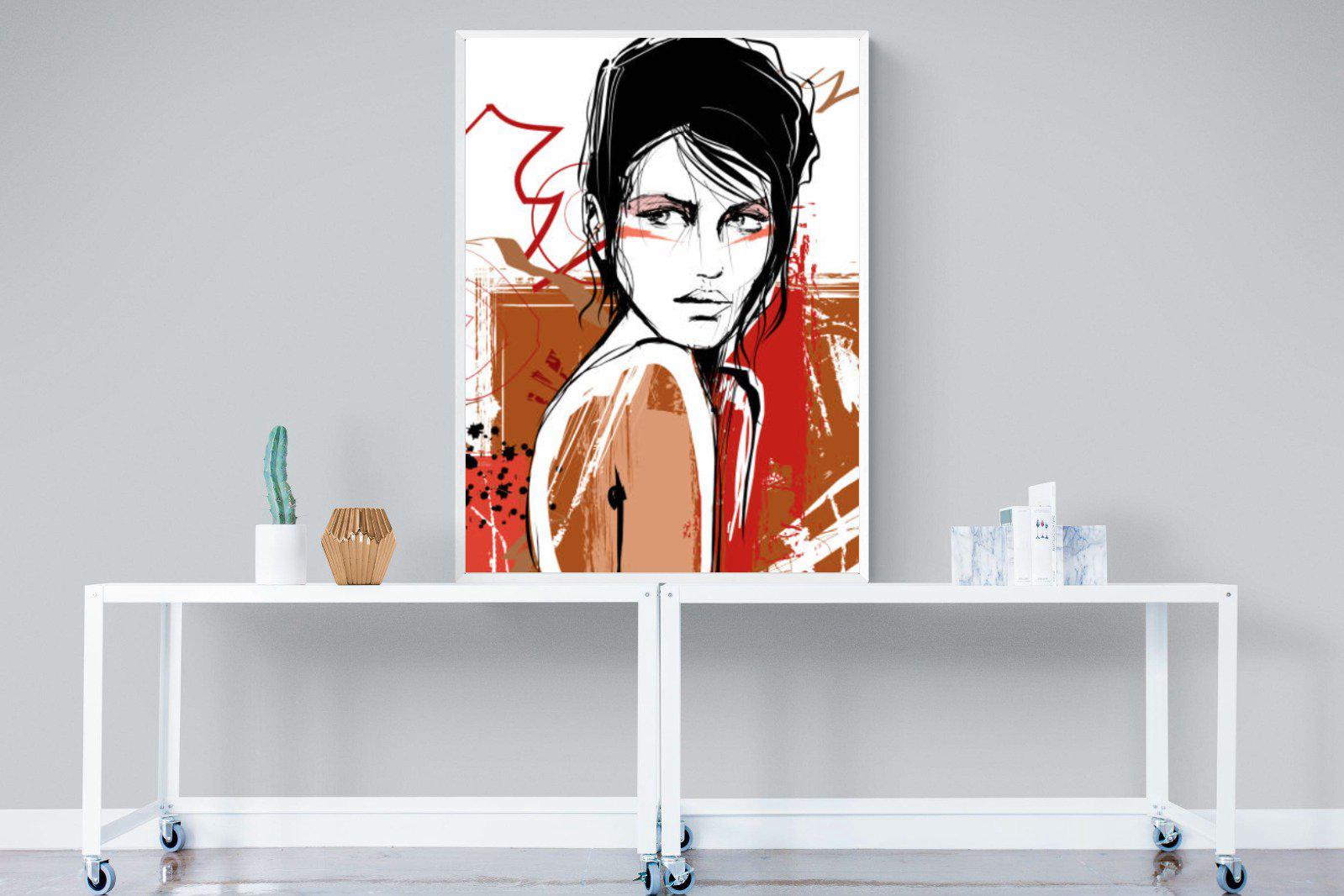 Glance-Wall_Art-90 x 120cm-Mounted Canvas-White-Pixalot