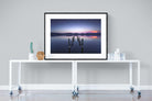 Glassy Lake-Wall_Art-120 x 90cm-Framed Print-Black-Pixalot