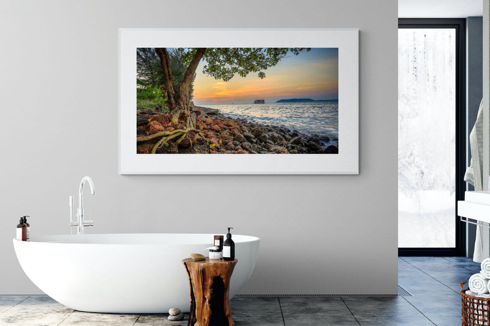 Goa-Wall_Art-180 x 110cm-Framed Print-White-Pixalot