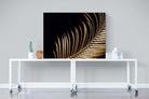 Gold Frond-Wall_Art-120 x 90cm-Mounted Canvas-No Frame-Pixalot