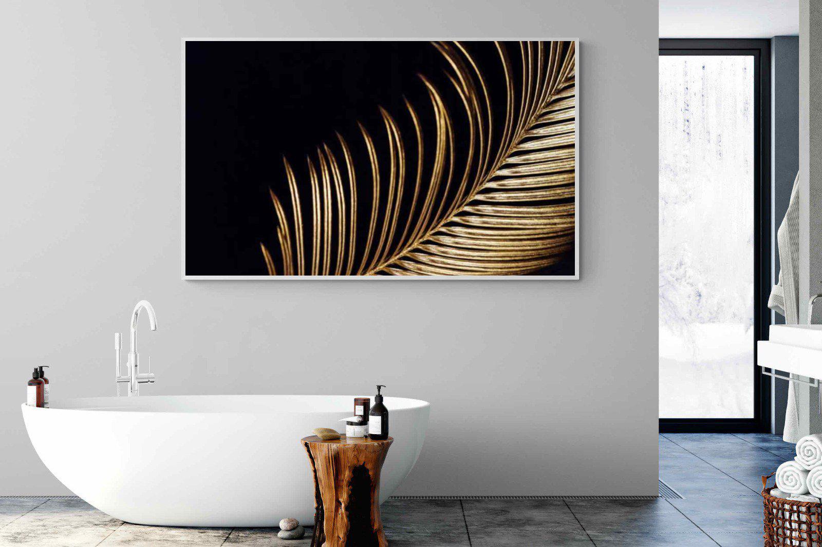 Gold Frond-Wall_Art-180 x 110cm-Mounted Canvas-White-Pixalot