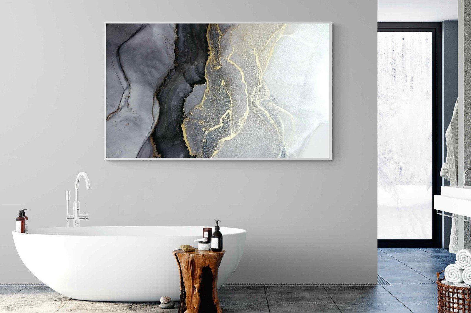 Gold Thread-Wall_Art-180 x 110cm-Mounted Canvas-White-Pixalot