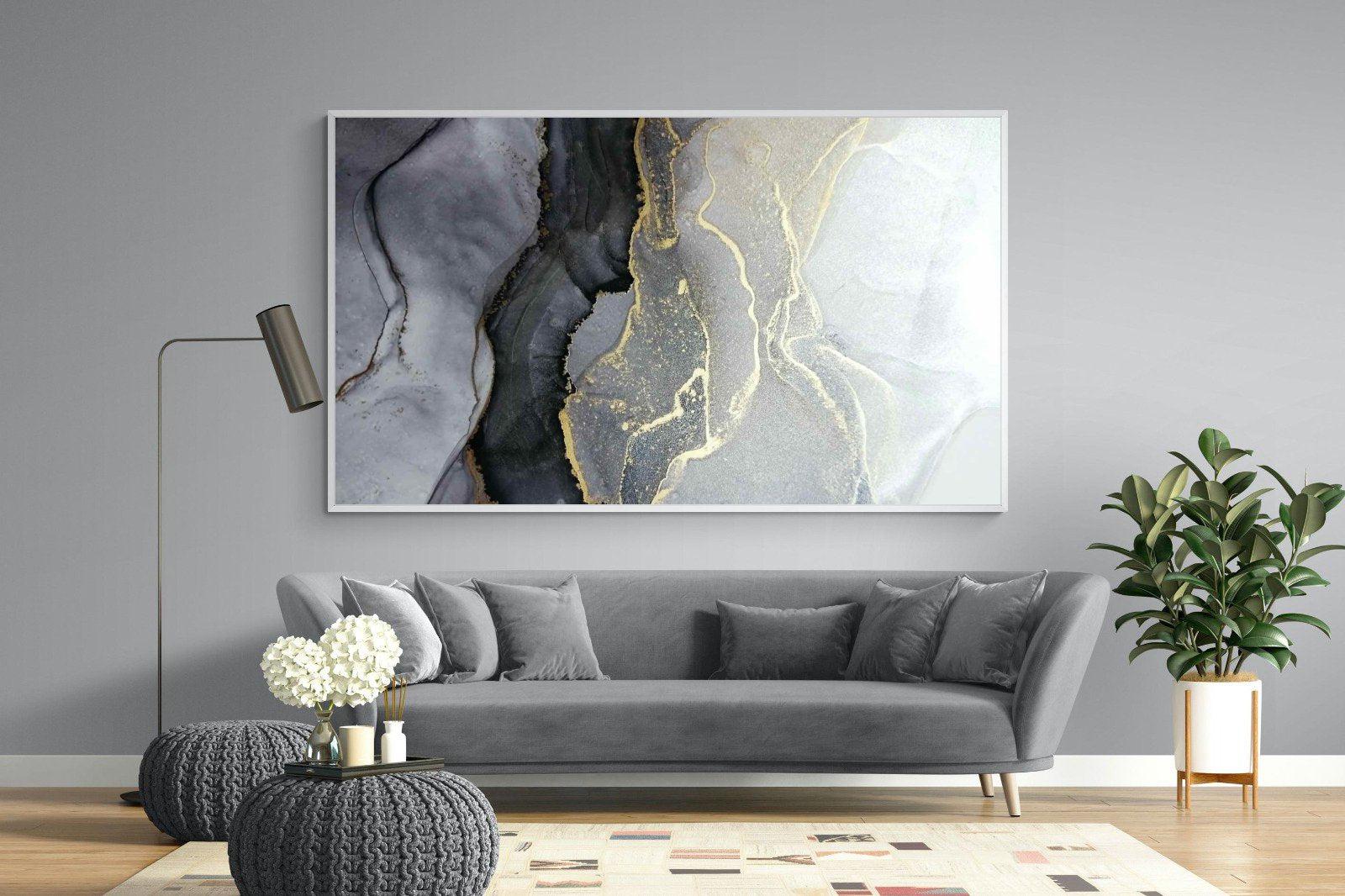 Gold Thread-Wall_Art-220 x 130cm-Mounted Canvas-White-Pixalot
