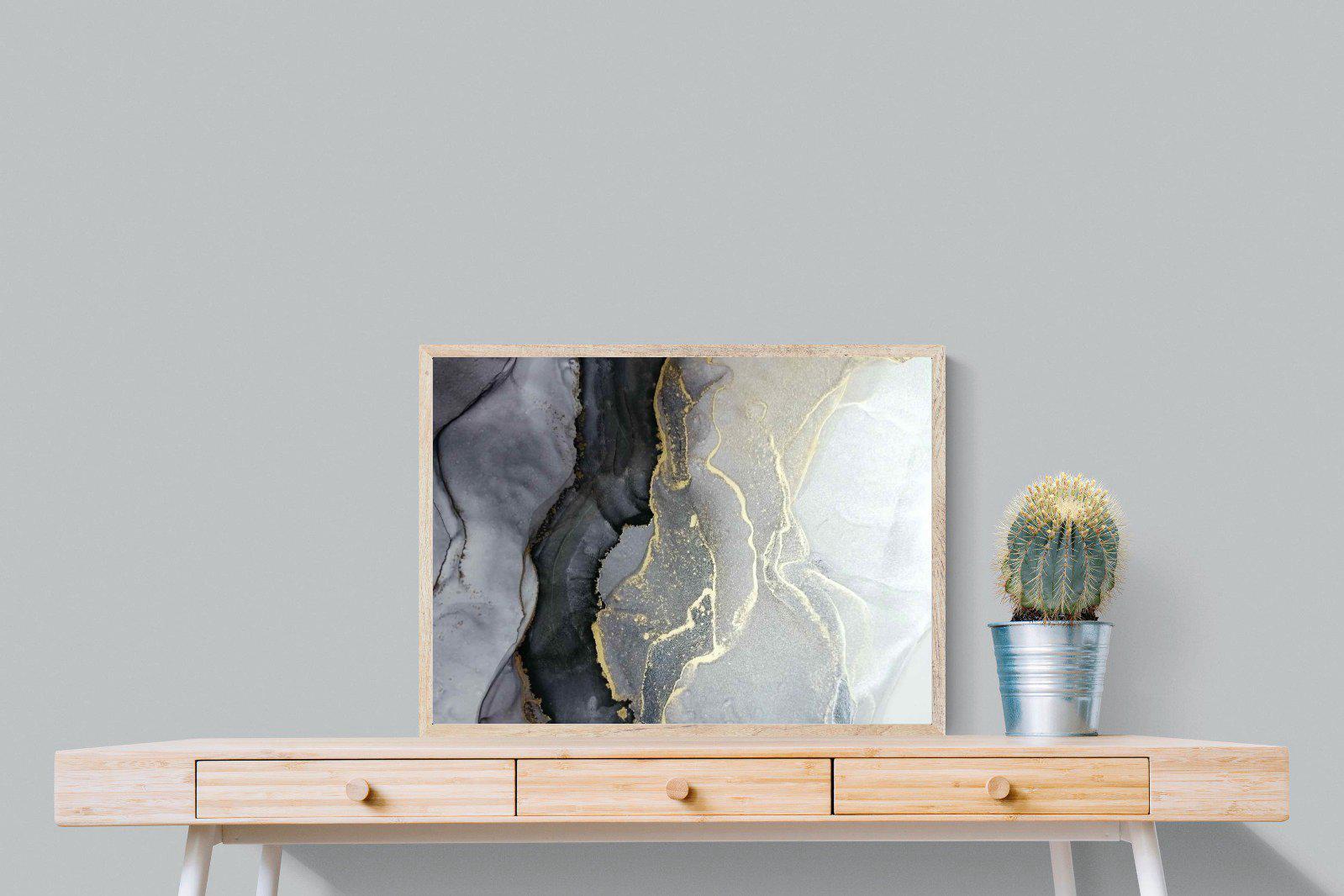 Gold Thread-Wall_Art-80 x 60cm-Mounted Canvas-Wood-Pixalot